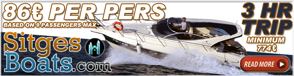 Sitges boat hire charter